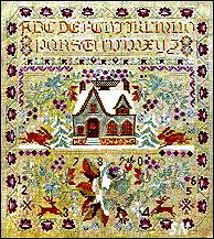 Winter Rose Sampler from Twin Peak Primitives - click to see more